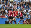 El Athletic se lleva el derbi con 28.000 hinchas en el Reale Arena