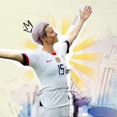 Megan Rapinoe, un icono de la igualdad se despide a lo grande