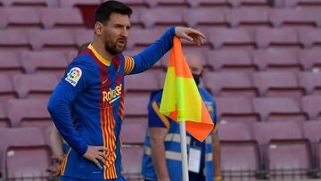 Mesis, esta temporada en el partido ante el Atlético.