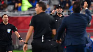 La discusión entre Mohamed y Klopp en el Mundial de Clubes