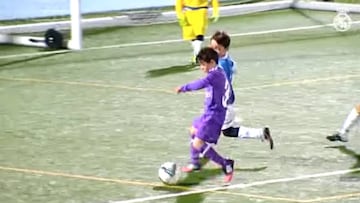 Byron, Madrid's 7-year-old wonderkid scores a 'golazo'