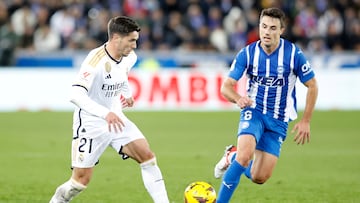 Guevara ante el Madrid.