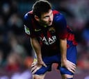 Messi: 25 goles menos en Liga que en la temporada pasada