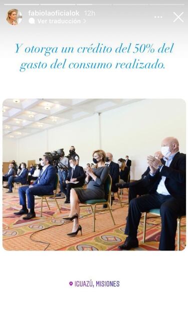 Las últimas fotos que publicó Fabiola Yañez que causaron revuelo en redes sociales