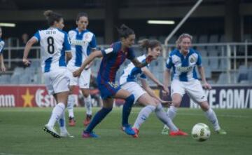 Victoria del Barcelona en el derbi contra el Espanyol