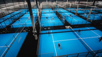 M3 Padel Center cuenta con 20 pistas indoor de última generación.