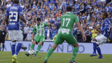 Millonarios se enfrenta al Atlético Nacional en la novena fecha de la Liga Águila.