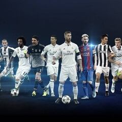 Premios Champions: el Madrid arrasa con seis nominados