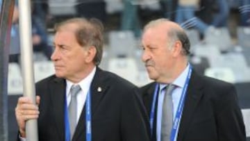 Vicente del Bosque con Toni Grand