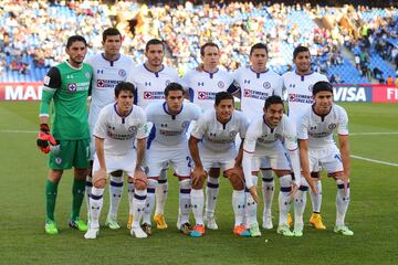 Cruz Azul tuvo su aparición en el 'Mudjialito' en 2014 y aunque avanzó en la primera fase, en Semifinales fue goleado por el Real Madrid JG: 1 JE: 1 DG: -2 GF: 4