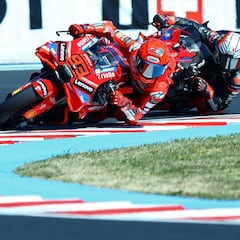 Márquez se pone a prueba