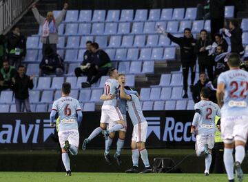 Wass inauguró el marcador. 1-0.