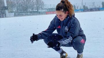 Teresa Abelleira, jugadora del Real Madrid.
