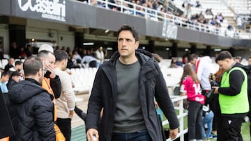 Iñigo, el día del choque ante el CE Sabadell.