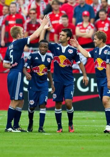 En Nueva York, con el equipo de la MLS, el Red Bull (2010)