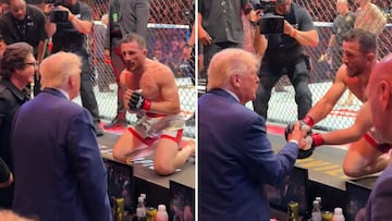 Trump honored by Merab Dvalishvili after savage UFC 316 title defense