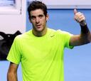 Del Potro, en semis al batir a Federer y deja fuera a Ferrer