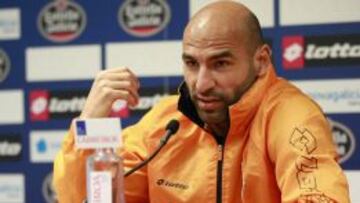 Manuel Pablo aseguró ante los medios que no deben confiarse y ganar siempre al final.