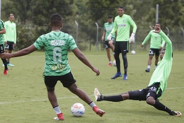 Nacional piensa en el Cali: Así prepara los cuartos de la Liga