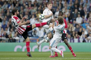 RaÃú Garcí­a, Toni Kroos, Luka Modric and Iñaki Williams.