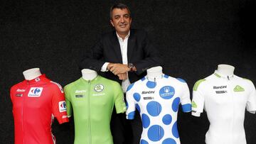 El director de la Vuelta a Espa&ntilde;a Javier Guil&eacute;n posa en una entrevista para AS.