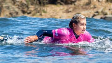 Estrella del surf latino busca su revancha en el Women's Pro