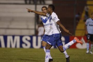 Jonathan Copete enfrentó a Iquique el 2013 por la Copa Libertadores cuando militaba en Vélez Sarsfield. En los iquiqueños estaba Edson Puch.