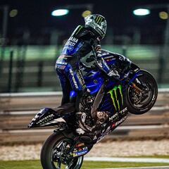 Maverick: "La Yamaha funcionó las veces que apreté al máximo"