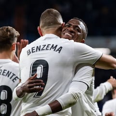 Vinicius y Benzema: hay química