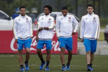 La Selección Colombia se prepara en Bogotá para la Copa América.