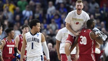 Puro March Madness: Wisconsin elimina al campe¨®n, Villanova