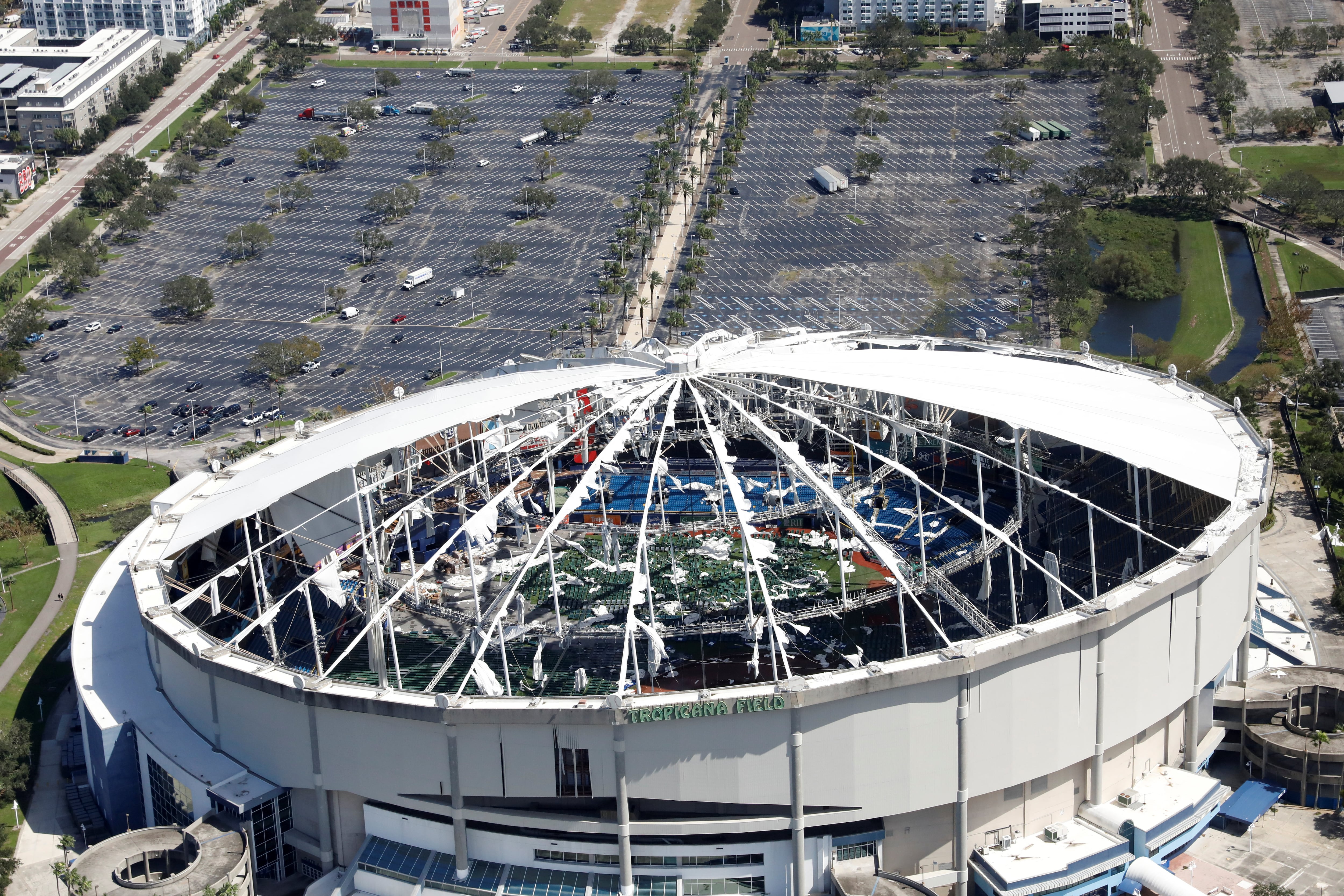 Así fue como el huracán Milton devastó Florida