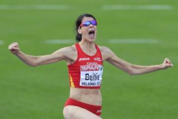 Ruth Beitia consiguió la medalla de oro en los Campeonatos de Europa de Atletismo celebrados en Helsinki en 2012 con una marca de 1,97 m.