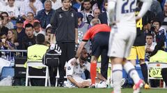 El Madrid se entrena tras el derbi con Pepe tocando balón