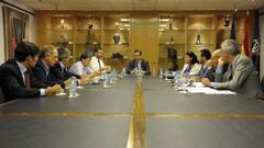 Cardenal promete aumentar la subvención a las federaciones