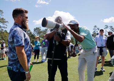 De leyenda del béisbol a fotógrafo acreditado en el Masters