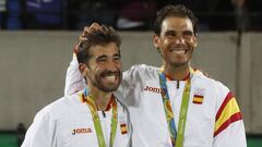 Marc López y Rafa Nadal recibirán hoy uno de los Premios As del Deporte por su papel en los Juegos Olímpicos de Río 2016.