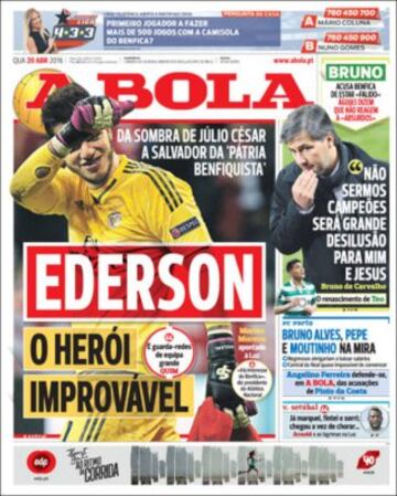 Portadas de la prensa mundial