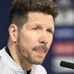 Simeone: "Esto es largo, hay que esperar sentado y tranquilito…"