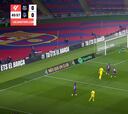 Es inadmisible: vean a los ¡6 jugadores del Barça! en su área en el 0-1
