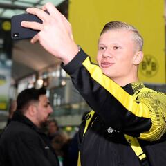 La estrategia del Dortmund con Haaland: Whatsapp y Puma
