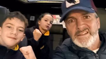 Cristián Sánchez muestra un divertido momento junto a sus hijos durante el sistema frontal en Santiago: “Aquí el papá que...”