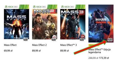 ¿Mass Effect: Legendary Edition en Xbox Game Pass? Microsoft Store lo sugiere