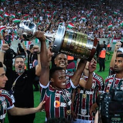 Jhon Arias, en el XI ideal de la Copa Libertadores 2023