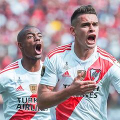 Borré, entre su salida de River y los penales ante Martínez