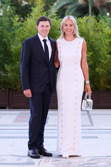 Matt Fitzpatrick y Katherine Gaal.