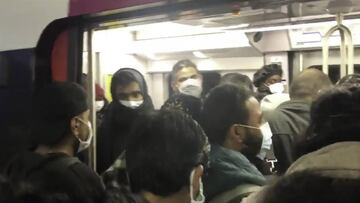 Así estaba el metro de París el primer día de desconfinamiento