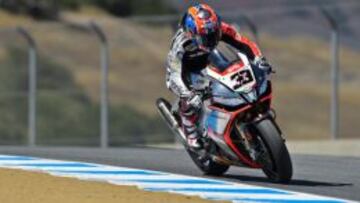 Melandri y Sykes se reparten las victorias en Laguna Seca