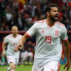 Cuando el drama arreciaba... Costa y sus agallas: solo mete él este gol