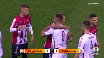 Resumen y goles del SD Logroñes vs Cultural Leonesa, Primera RFEF